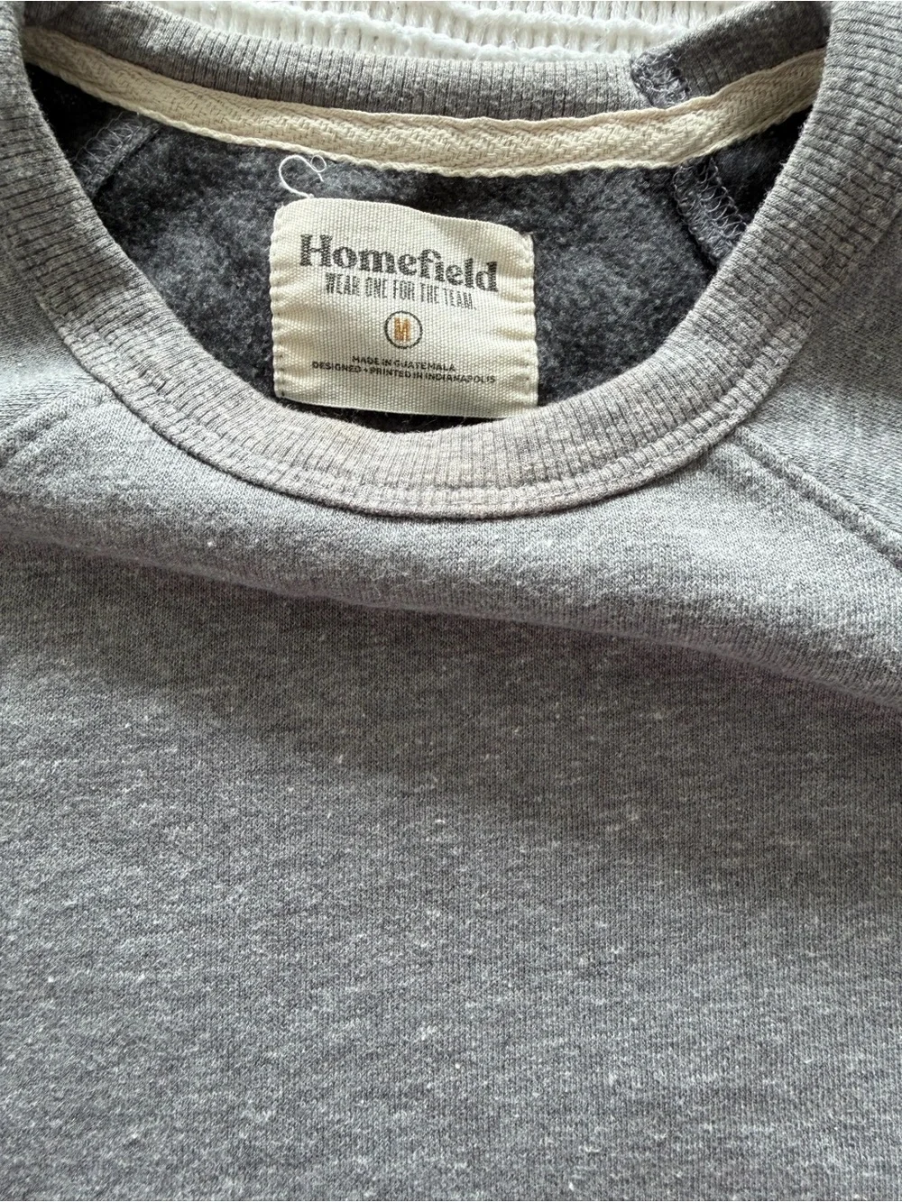 Homefield Gray Crewneck